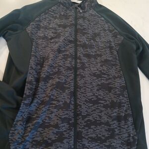 Peter Millar Black and Gray Merge Elite Jacket